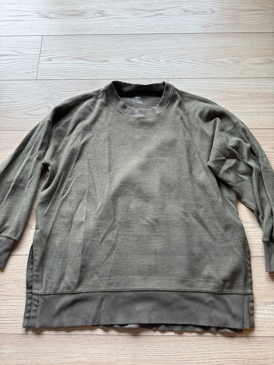 aerie Tops - aerie Olive Green Women's Crewneck Pullover Tunic